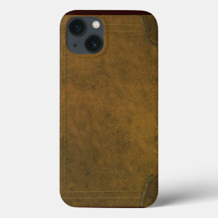 alter lederner Bucheinband Case-Mate iPhone Hülle