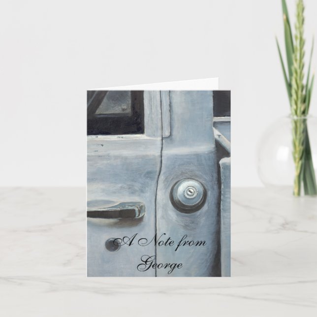 Alter Lieferwagen (Vorderseite)