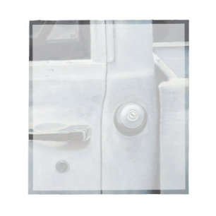 Alter Lieferwagen Notizblock