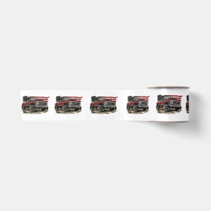 Alter LKW-Lieferwagen, Vintag Satinband
