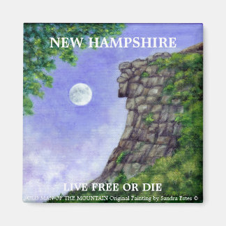 ALTER MANN DES BERGES New Hampshire Art Magnet 2