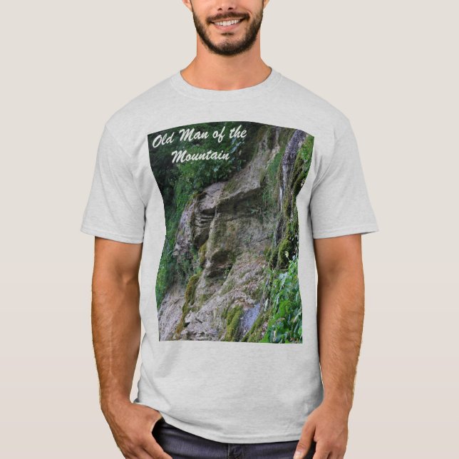 Alter Mann des Berges T-Shirt (Vorderseite)