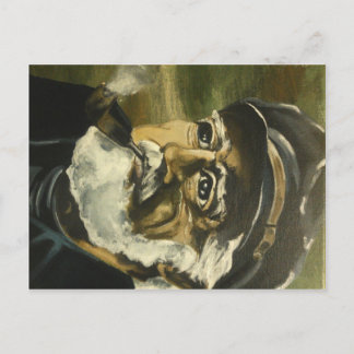 Alter Mann des Meeres Postkarte