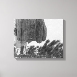 "Alter Mann" des Parks in der Nähe von Sonntagsfot Leinwanddruck