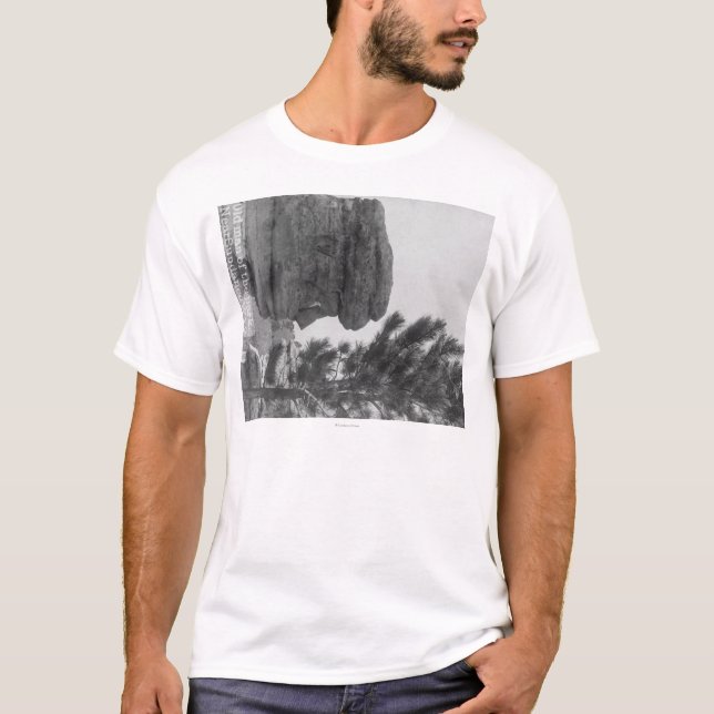 "Alter Mann" des Parks nahe Sundance Fotografie T-Shirt (Vorderseite)