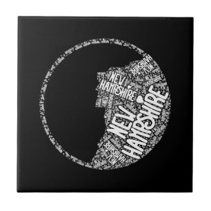 Alter Mann im Keramik Tile Fliese