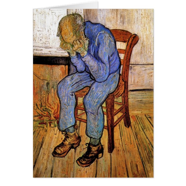 Alter Mann in der Sorge durch Vincent van Gogh (Vorne)