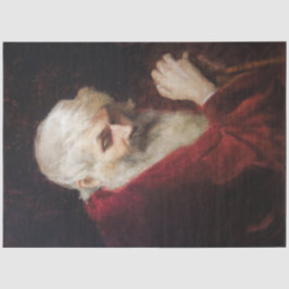 Alter Mann in einem Roten Coat (Weihnachtsmann) (W Seidenpapier