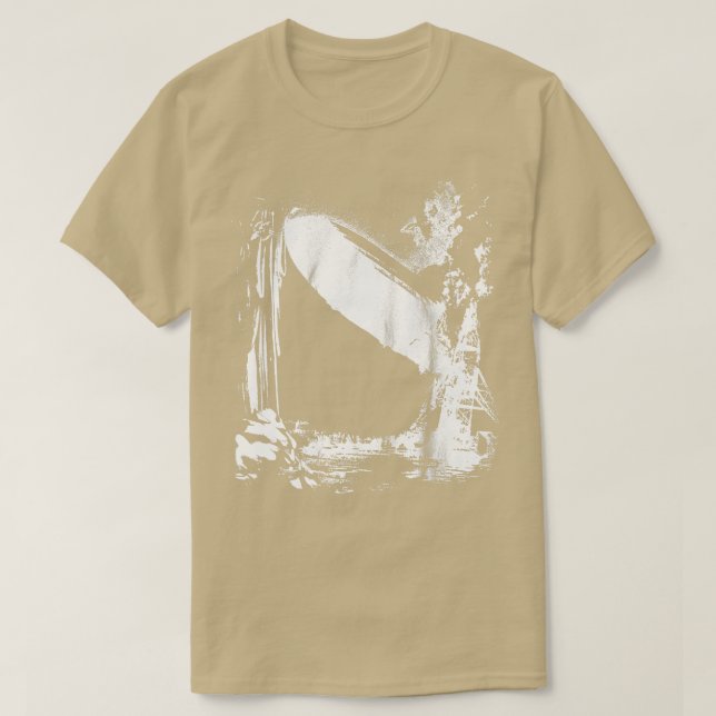 Alter Mann mit Laterne 1 T-Shirt (Design vorne)