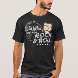 ALTER MANN Rock N schwule Rechte namaste T-Shirt
