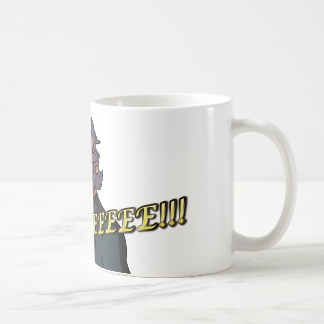 Alter Mann-Tasse Kaffeetasse (Rechts)