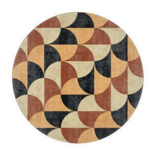 Alter Marmorboden, geometrische nahtlose Textur. Schneidebrett