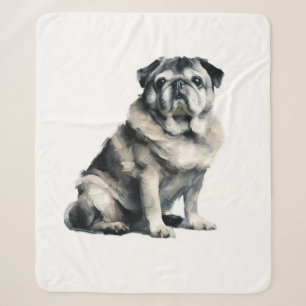 Alter Mops Sherpadecke