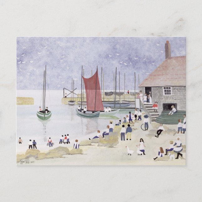 Alter Mousehole 1993 Postkarte (Vorderseite)