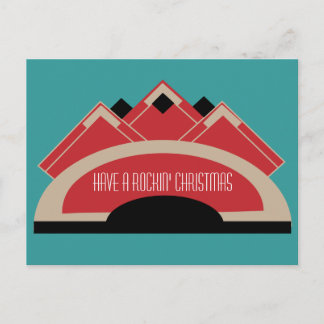 Alter Musikautomat Feiertagspostkarte