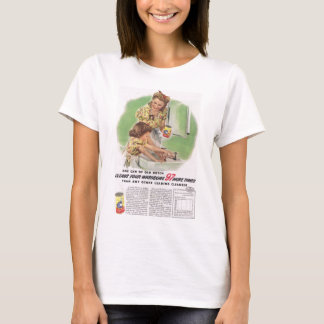 Alter niederländischer Reiniger ANZEIGE T - Shirt