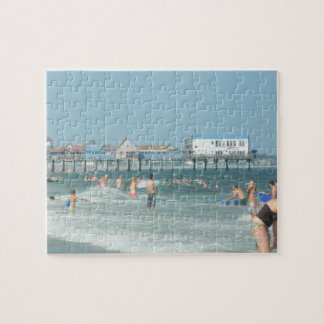Alter Obstgarten-Strand-Pier Puzzle