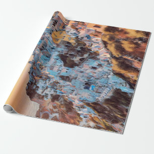 ALTER OIA - Sonnenuntergang - Geschenkpapier