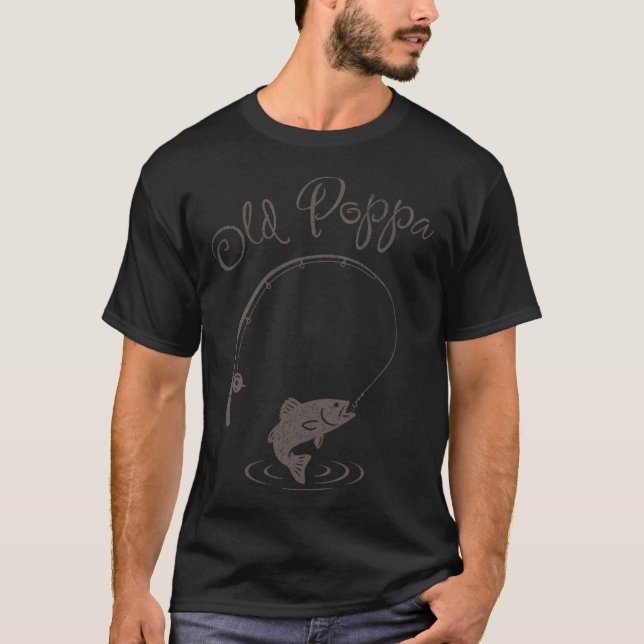 Alter Papa angeltüchtig T-Shirt (Vorderseite)