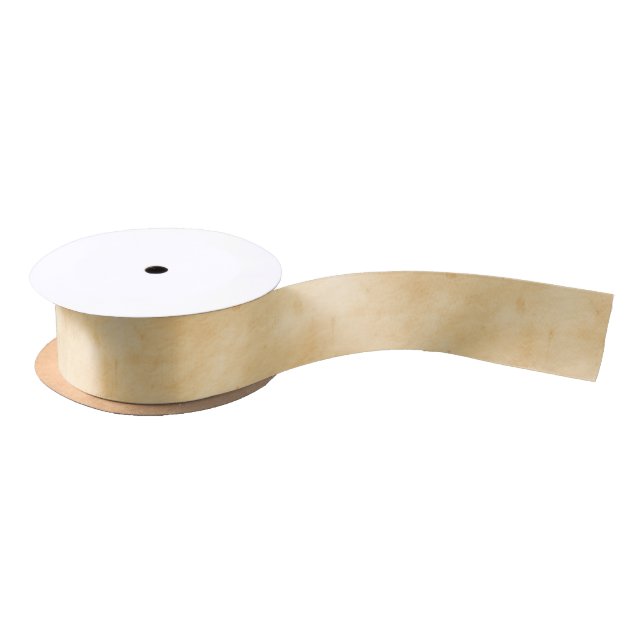 Alter Pergament-Hintergrund befleckter Satinband (Spule)