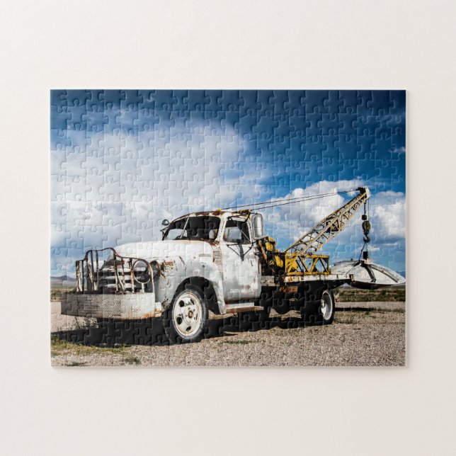 Alter Pick up LKW Nevada. Puzzle (Horizontal)