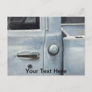 Alter Pickup-Truck Postkarte