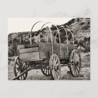Alter Planwagen Postkarte