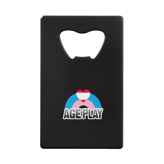 Alter Play Prix Kreditkarten Flaschenöffner (Vorderseite)