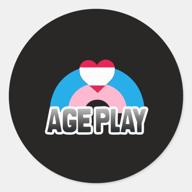 Alter Play Prix Runder Aufkleber (Vorderseite)