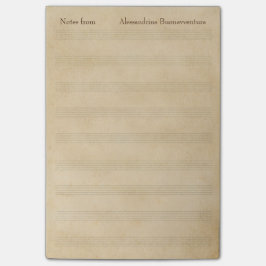 Alter Post-it Klebezettel