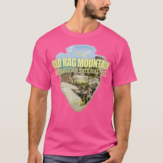 Alter Rag-Berg (Arrowhead) T-Shirt (Vorderseite)