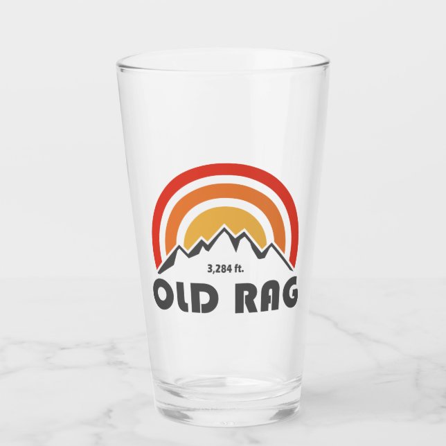 Alter Rag-Berg Glas (Vorderseite)