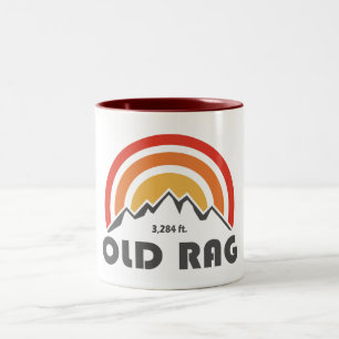 Alter Rag-Berg Zweifarbige Tasse