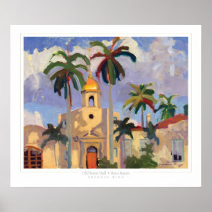 Alter Rathaus-Druck Poster