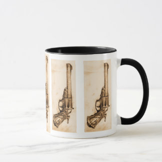 Alter Revolver Becher Tasse
