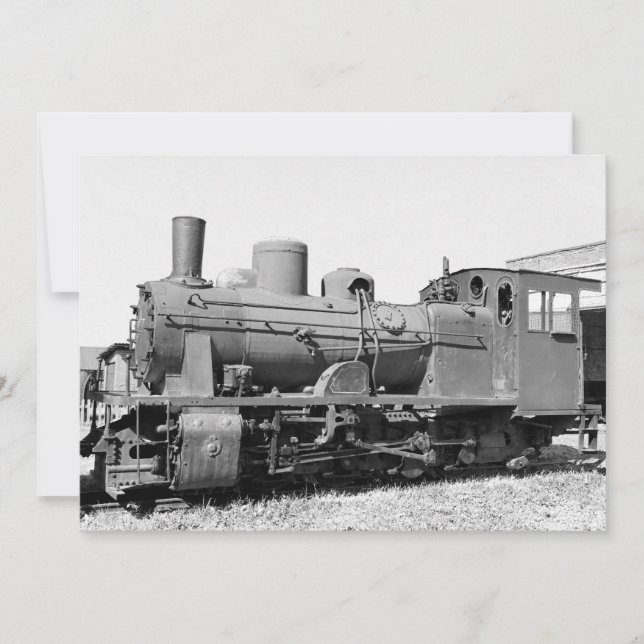 Alter Schmalspurdampf-Motor 157-5674 (Vorderseite)