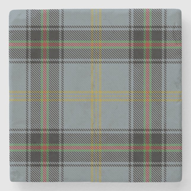 Alter Schotte-Taverne-Clan-BellTartan Steinuntersetzer (Vorderseite)