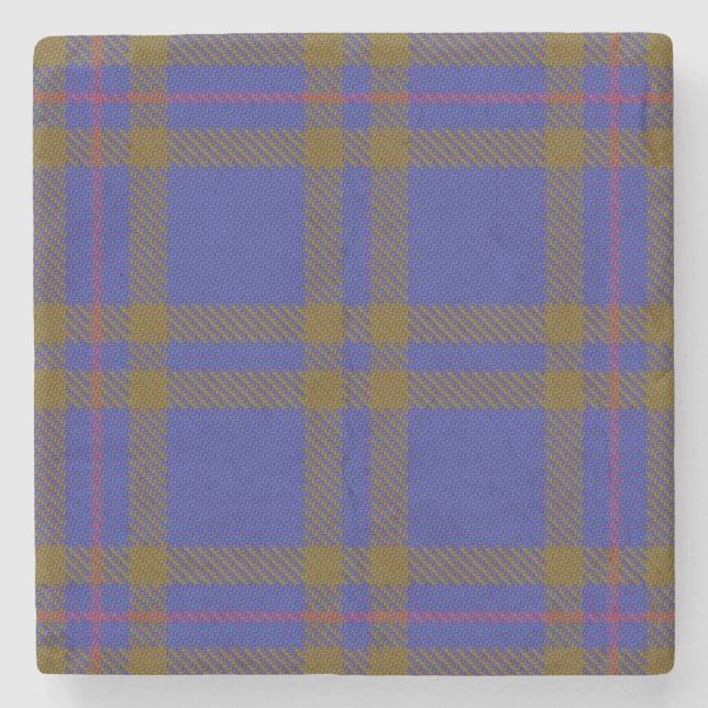 Alter Schotte-Taverne-Clan-Eliot Elliott Tartan Steinuntersetzer (Vorderseite)