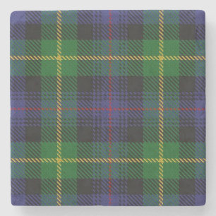 Alter Schotte-Taverne-Clan Farquharson Tartan Steinuntersetzer