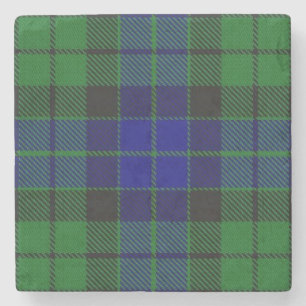 Alter Schotte-Taverne-Clan MacKay Tartan Steinuntersetzer