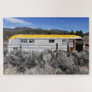 Alter Schulbus Puzzle
