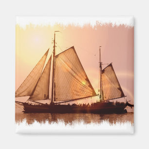 Alter Segelschiff-Magnet Magnet