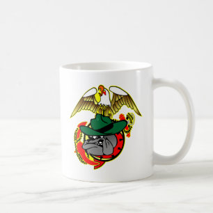 Alter Skool Eagle Bulldoggen-Anker Tasse
