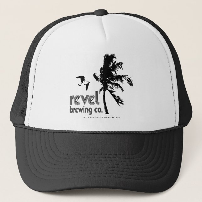 Alter Skool Fernlastfahrer Truckerkappe (Vorderseite)