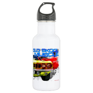 "Alter Skool Muskel 1971 " Plymouths Cuda Trinkflasche