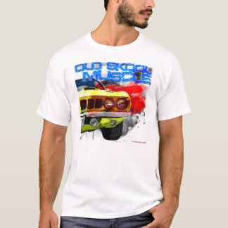 Alter Skool Muskel Plymouths Cuda T-Shirt