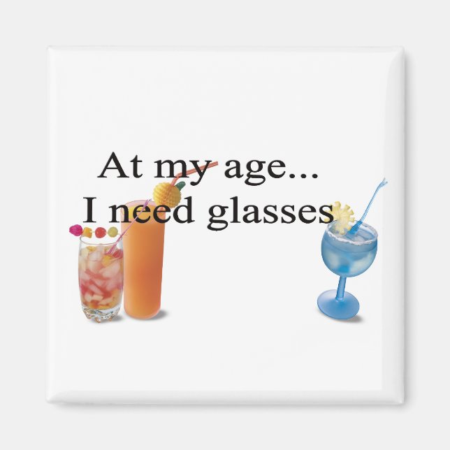 alter Spaß Magnet (Vorne)