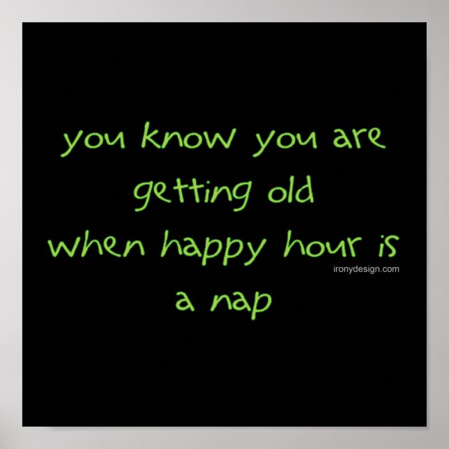 Alter Spaß Poster (Vorne)