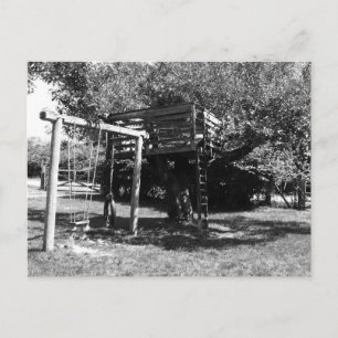 Alter Spielplatz Postkarte