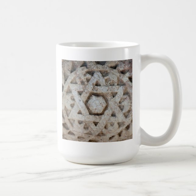 Alter Star von David Carving, Israel Tasse (Rechts)